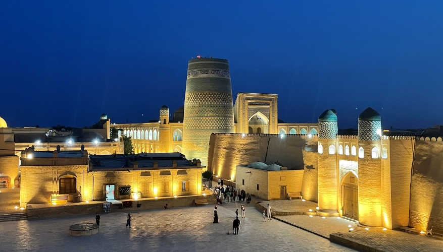 Stans Architecture at Night